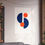Thumbnail: Modern Geometric 29 Matte Poster - New York Mets - Home