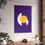 Thumbnail: Modern Geometric 30 Matte Poster - Minnesota Vikings - Away