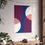 Thumbnail: Geometric 25 Matte Poster - Los Angeles Clippers - Away