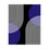 Thumbnail: Modern Geometric 25 Matte Poster - Baltimore Ravens - Alt