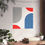 Thumbnail: Modern Geometric 10 Matte Poster - Los Angeles Dodgers - Home