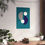 Thumbnail: Geometric 29 Matte Poster - Charlotte Hornets - Away