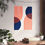 Thumbnail: Modern Geometric 25 Matte Poster - New York Mets - Home