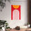 Thumbnail: Modern Geometric 09 Matte Poster - Kansas City Chiefs - Away