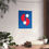 Thumbnail: Geometric 29 Matte Poster - Philadelphia 76ers - Away
