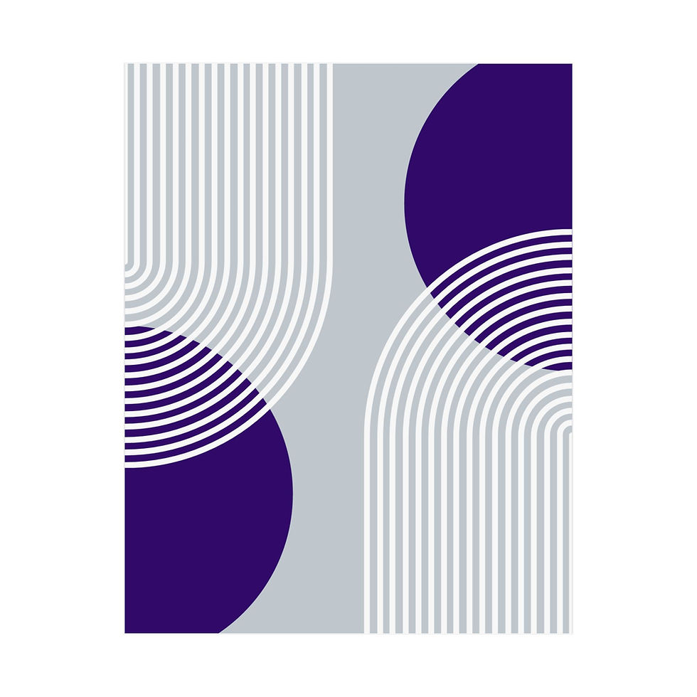 Geometric 25 Matte Poster - Chicago White Sox - Alt