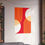 Thumbnail: Modern Geometric 25 Matte Poster - Kansas City Chiefs - Away