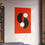 Thumbnail: Modern Geometric 29 Matte Poster - Baltimore Orioles - Away
