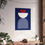 Thumbnail: Modern Geometric 24 Matte Poster - New York Giants - Away