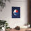 Thumbnail: Modern Geometric 31 Matte Poster - Toronto Blue Jays - Away
