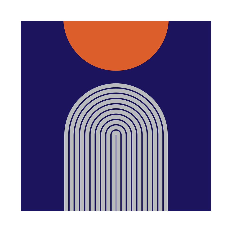 Thumbnail: Geometric 09 Matte Poster - Phoenix Suns - Away