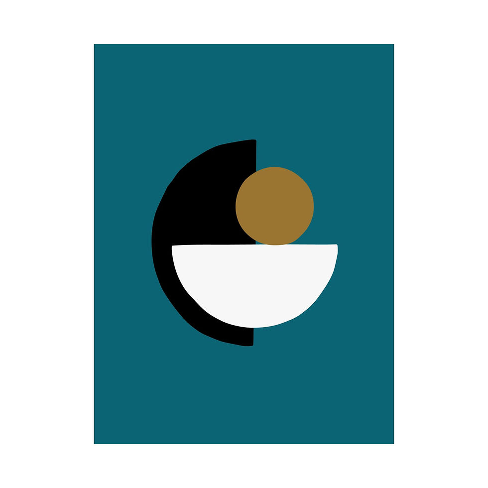 Thumbnail: Geometric 31 Matte Poster - Jacksonville Jaguars - Alt