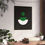 Thumbnail: Modern Geometric 28 Matte Poster - Boston Celtics - Alt