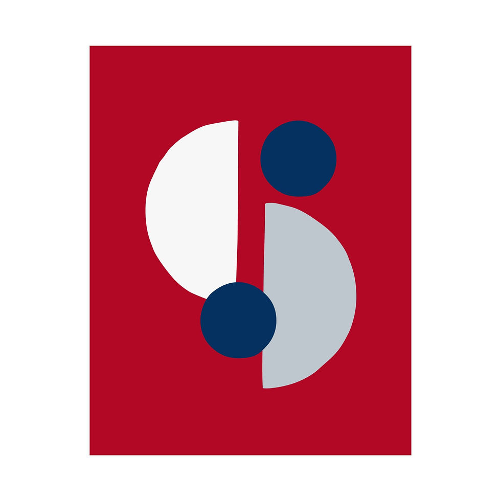 Geometric 29 Matte Poster - Los Angeles Angels - Away