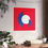 Thumbnail: Geometric 30 Matte Poster - Philadelphia 76ers - Alt