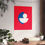 Thumbnail: Geometric 31 Matte Poster - Philadelphia 76ers - Alt