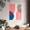 Thumbnail: Modern Geometric 25 Matte Poster - Los Angeles Dodgers - Home