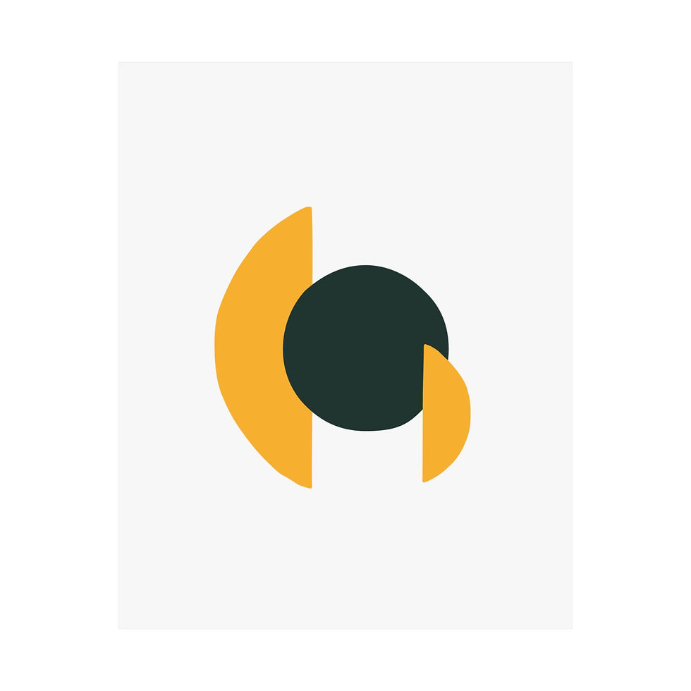 Thumbnail: Modern Geometric 30 Matte Poster - Green Bay Packers - Home