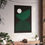 Thumbnail: Modern Geometric 26 Matte Poster - New York Jets - Alt
