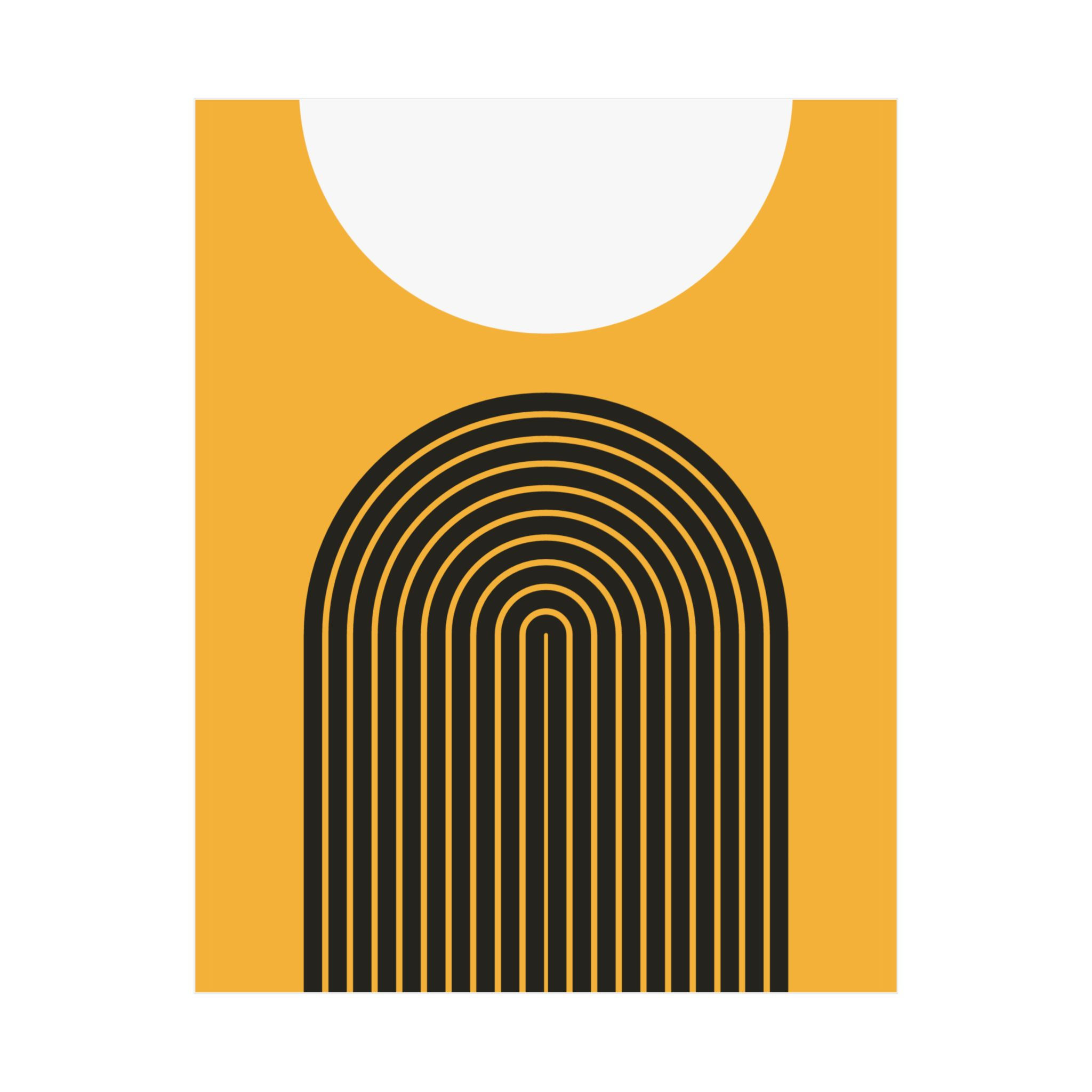 Geometric 09 Matte Poster - Pittsburgh Pirates - Home