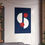 Thumbnail: Modern Geometric 29 Matte Poster - Boston Red Sox - Alt