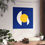 Thumbnail: Modern Geometric 30 Matte Poster - Los Angeles Rams - Away