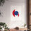 Thumbnail: Geometric 30 Matte Poster - Los Angeles Clippers - Home
