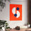 Thumbnail: Modern Geometric 29 Matte Poster - New York Mets - Alt