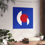 Thumbnail: Geometric 30 Matte Poster - Detroit Pistons - Away