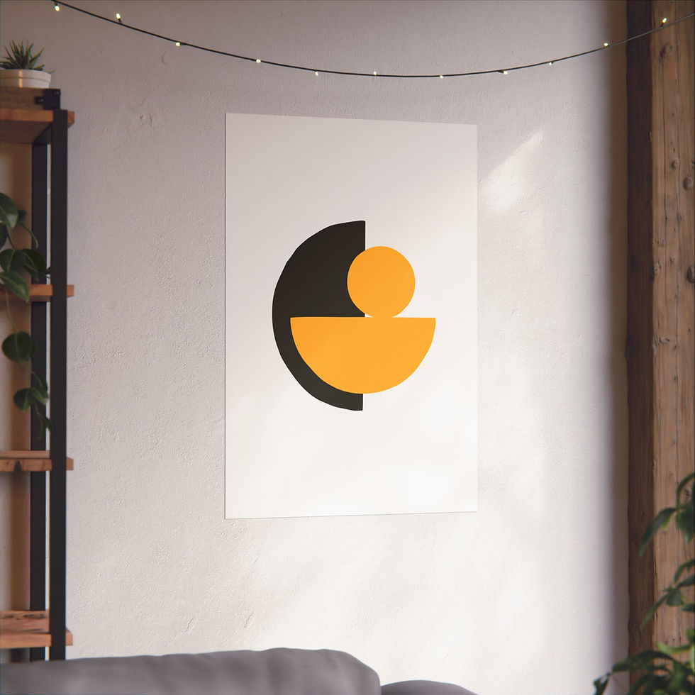 Thumbnail: Geometric 31 Matte Poster - Pittsburgh Pirates - Home