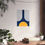 Thumbnail: Modern Geometric 11 Matte Poster - Indiana Pacers - Away