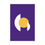 Thumbnail: Modern Geometric 30 Matte Poster - Minnesota Vikings - Away