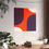 Thumbnail: Modern Geometric 10 Matte Poster - New York Mets - Alt