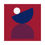 Thumbnail: Modern Geometric 26 Matte Poster - New York Giants - Alt