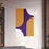 Thumbnail: Modern Geometric 10 Matte Poster - Minnesota Vikings - Away