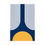 Thumbnail: Modern Geometric 11 Matte Poster - Indiana Pacers - Away