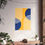 Thumbnail: Modern Geometric 25 Matte Poster - Golden State Warriors - Alt