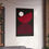 Thumbnail: Geometric 26 Matte Poster - Miami Heat - Away