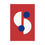 Thumbnail: Modern Geometric 29 Matte Poster - Chicago Cubs - Alt