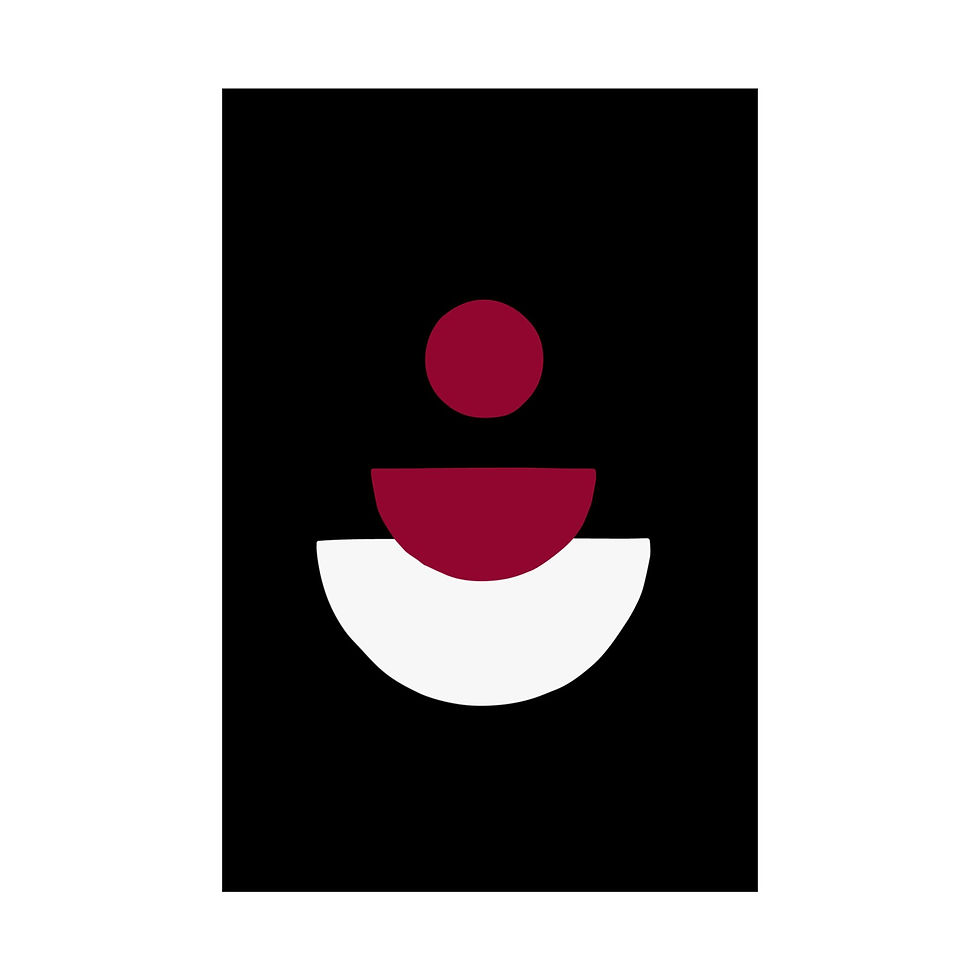 Thumbnail: Geometric 28 Matte Poster - Miami Heat - Away