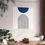 Thumbnail: Modern Geometric 09 Matte Poster - Los Angeles Dodgers - Home