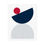 Thumbnail: Modern Geometric 26 Matte Poster - New England Patriots - Home
