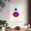 Thumbnail: Geometric 28 Matte Poster - Detroit Pistons - Home