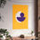 Thumbnail: Modern Geometric 31 Matte Poster - Minnesota Vikings - Alt