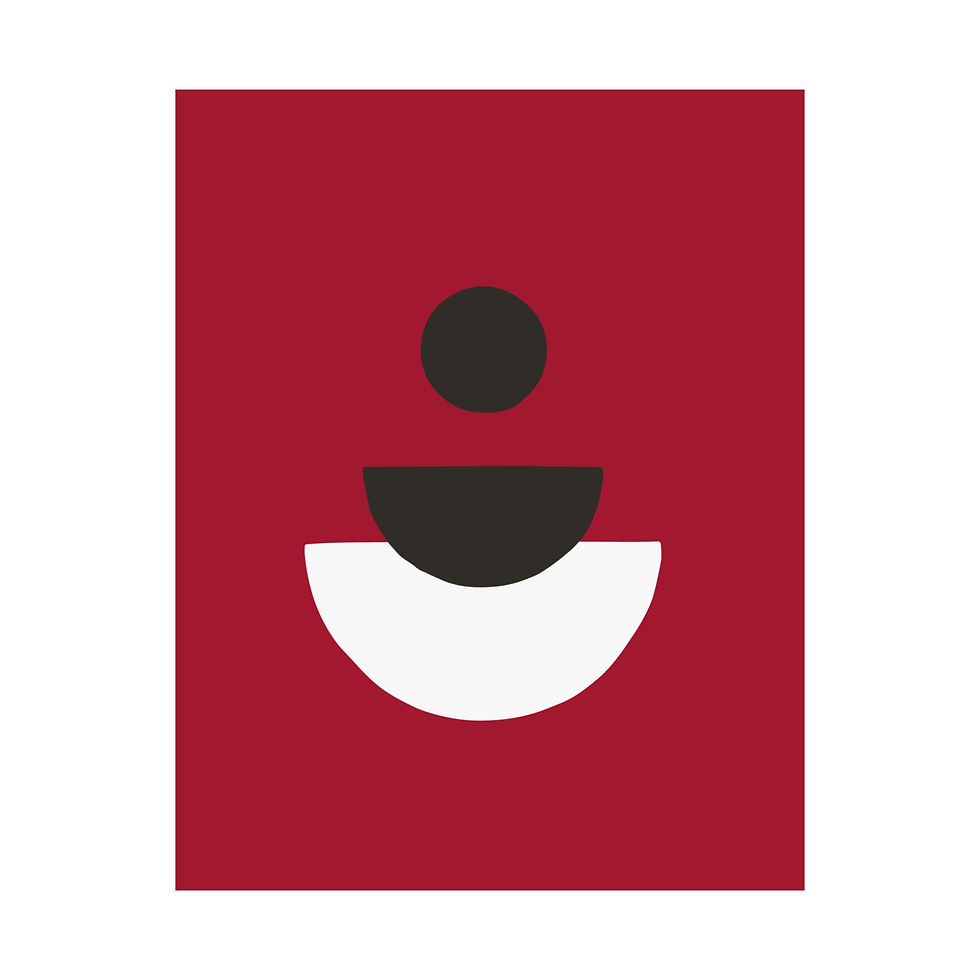 Geometric 28 Matte Poster - Tampa Bay Buccaneers - Away