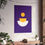 Thumbnail: Modern Geometric 28 Matte Poster - Minnesota Vikings - Away