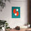 Thumbnail: Modern Geometric 29 Matte Poster - Miami Dolphins - Away