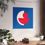 Thumbnail: Geometric 31 Matte Poster - Philadelphia 76ers - Away