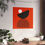 Thumbnail: Modern Geometric 26 Matte Poster - Baltimore Orioles - Alt