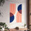 Thumbnail: Modern Geometric 25 Matte Poster - New York Mets - Home